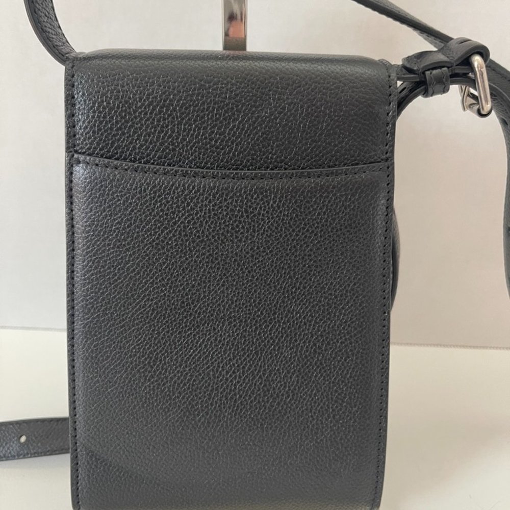 Balenciaga Shoulder Bag/Leather/Black/Ghost Phone Holder Bag (XR2153) - Picture 6 of 9